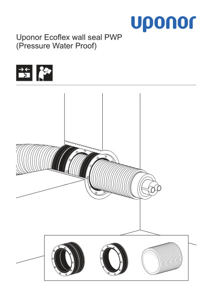 Uponor Ecoflex guarnizione a parete PWP